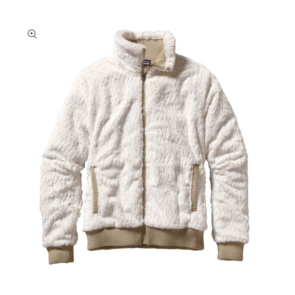 Patagonia Women's Conejo Fleece Jacket Women's cream size medium